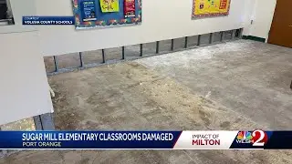 Port Orange school rebuilds after Hurricane Milton flooding damage
