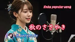 【秋のささやき】８月8日公開、哀愁の流れ川より、8曲目のカバー曲、演歌の美しさにAIの感性を重ねた新しい音楽表現。（当チャンネル　No1人気より）