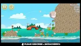 Angry Birds Seasons :: Season 2 :: Piglantis :: Level 1-5 :: 3 Stars :: No Cheats