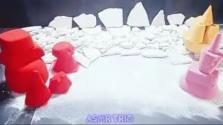 ANTARTICA THEME with Research Station 😨 Pass or Fail 😟 Baking Soda Crushing ASMR