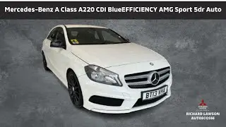 Mercedes-Benz A Class A220 CDI BlueEFFICIENCY AMG Sport 5dr Review @Richard Lawson Autoecosse Dundee