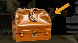 Ce vieux sac &agrave; bijoux Herm&egrave;s de 1950 cachait un secret !