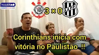Reactions to Corinthians 3 x 0 Ponte Preta / Family Rivalry.