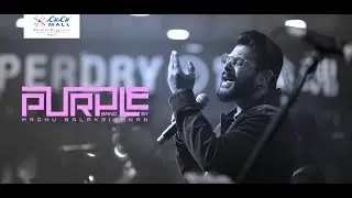The legendary Madhu Balakrishnan took the stage and unveiled his brand-new band PURPLE