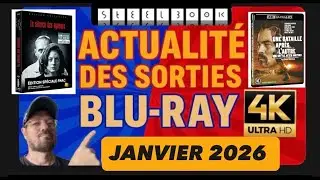 L’ACTUALITÉ DES SORTIES • PARTIE 1 • BLURAY 4K • JANVIER 2026  • C’EST MOU DU GENOU ?