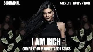 💸💰I AM RICH 🔥METAL MANIFESTATION COMPILATION   SUBLIMINAL TRACKS FOR WEALTH & MONEY #millionaire