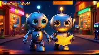  Robo Town! Robot Cartoon for Children | robot cartoon 
