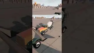 high speed demolition #funny #beamngdrive #crash #crashtest #funnyvideo #humor  #funnyshorts  #test
