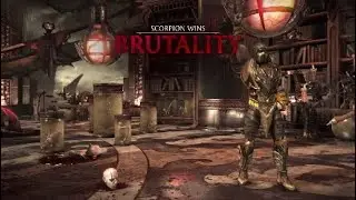 THE CLEANEST SCORPION BRUTALITY COMBO IN THE GAME!