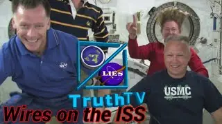 Wires on the ISS