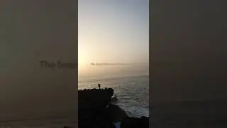 The beautiful sea in Rabat Morocco