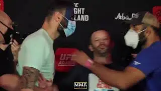 UFC on ESPN 14: Paul Craig and Gadzhimurad Antigulov Get Heated At Weigh-In Staredowns- MMA Fighting