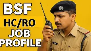 💥 BSF HC RO Job Profile &ndash; Duty Salary Career Growth Full Details 🎚️💥