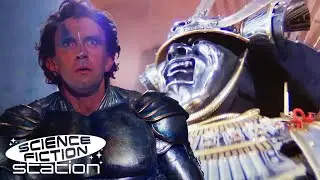 Epic Fantasy Angel vs Samurai Fight | Brazil (1985) | Science Fiction Station