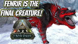 FENRIR IS THE FINAL CREATURE COMING TO ARKS NEWEST MAP FJORDUR!! || Ark Fjordur