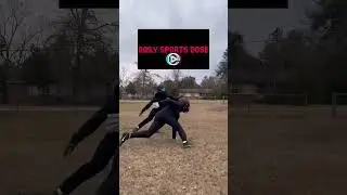 Vicious route, defender touched earth. #anklebreakers #ai #shocking #football #shorts