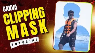 Canva Clipping Mask Tutorial How to Create Stunni || Canva tutorial bangla