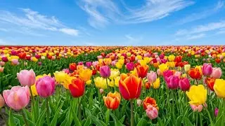 Nature’s Flower Therapy 🌸This Flower Garden Feels Like a Dream 🌷