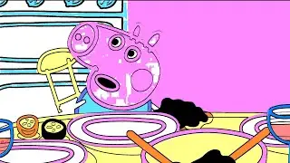 Peppa Dont Love To Eat The Salad He Said No(Sparta Pitch)Peppa Pig Effect Completion