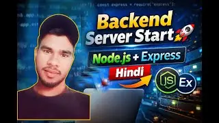 Backend Server Start Code |  Backend Server Kaise Start Kare? | Node.js + Express | MERN Stack