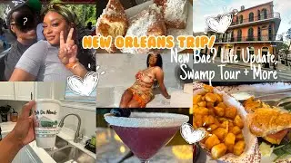 Vlog:| NOLA TRIP+BAE CAME, SWAMP TOURS, SICK AT THE CLUB, GOOD FOOD + MORE