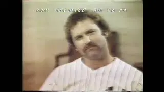 1979 Thurman Munson Lectric Shave Commercial