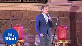 Bob Iger speaks at the Shanghai Disney first anniversary - Daily Mail