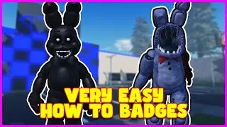 How to Get All Secret Character Badges in ROBLOX FNaF AR Roleplay Delivery