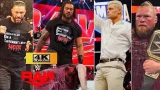 WWE Raw 6 Febuary 2023 Full Highlights |Raw Highlights today 4k ultrahd#wwe