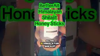 BetterAlt Himalayan Shilajit Honey Sticks #energy #review #fitness