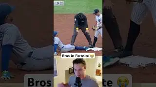 Брат выражает эмоции в реальной жизни 😭⚾ #бейсбол