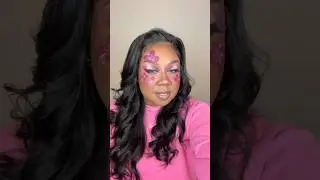 easy makeup transition 🌸 #pinkmakeup #pinkmakeuplook #makeuptransition