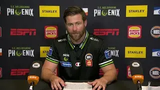 Josh King press conference vs Tasmania JackJumpers - Round 14, NBL26
