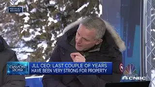 Last few years have been strong for property industry, JLL CEO says | World Economic Forum
