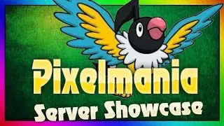 Pixelmon 3.4 Server Showcase! (Pixelmania.co) Custom chat minigames!