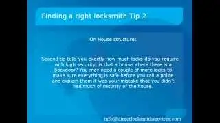 Contact a locksmith in bethesda, Maryland