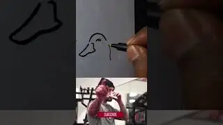How to draw duck 🦆 head | MR. ART TUBER