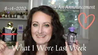 What I Wore Last Week // All Of The Perfumes I Have Been Wearing
