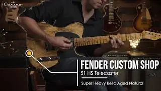 Fender Custom Shop 1951 HS Telecaster Aged Natural Super Heavy Relic