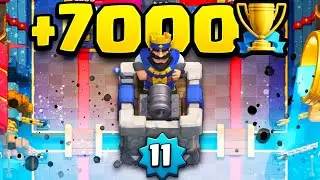 LVL 11 gets 7,000 TROPHIES! Interview w/ LADDER GOAT!