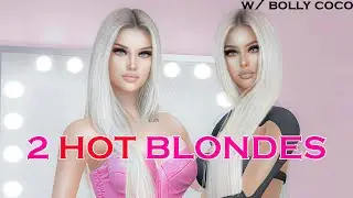 VIRTUAL HOT BLONDE MAKEOVER (Second Life w/ Bolly Coco)