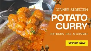 Bored of Chutney? Try This Potato Curry  | Simple Dinner 🥔 😋Curry | ## very tasty 😋 