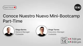 Conoce Nuestro Nuevo Mini-Bootcamp Part-Time