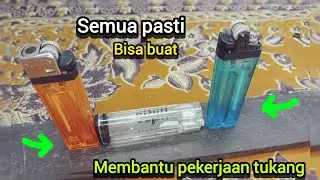 jutaan orang tidak tau cara ini😱 membuat alat pertukangan dari korek bekas
