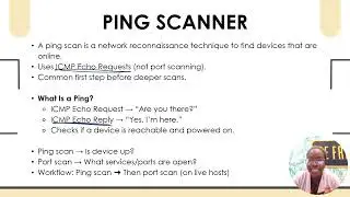 Understanding Ping Scans: ICMP, Echo Requests, and Host Discovery