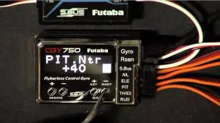 CGY750 V1.1  Part 2 - SwashSet Aileron and Elevator Menus - 7 channel Transmitters