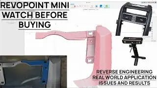 Revopoint Mini Review-Scan to Cad Reverse Engineering