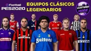 [DOWNLOAD] OPTION FILE EQUIPOS CLÁSICOS LEGENDARIOS EFOOTBALL PES 2020 PS4/PC