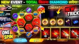 New Evo Vault Event One Spin Trick Revealed 😱 || Realme P3 Ultra 5g || #freefiremax 