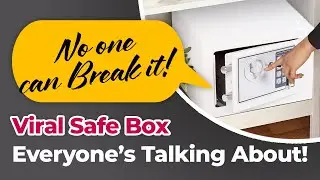 Digital Safe Box with Electronic Lock-Secure Home & Office Storage | Jolliman | JN1128